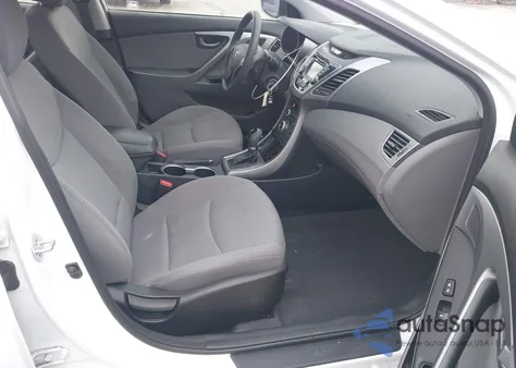 2016 Hyundai Elantra Se from USA, damaged, VIN 5NPDH4AE0GH752984